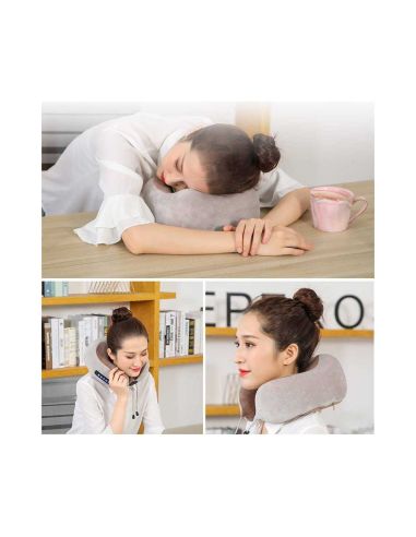 Масажираща възглавница за пътуване и почивка U-pillow