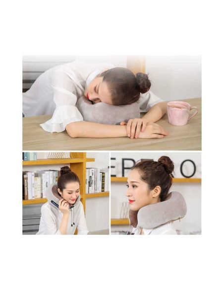 Масажираща възглавница за пътуване и почивка U-pillow