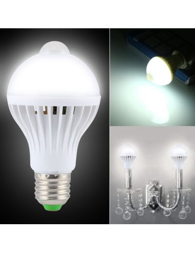 LED КРУШКА СЪС СЕНЗОР ЗА ДВИЖЕНИЕ E27