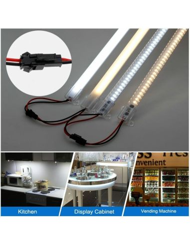 Твърда LED лента за дискретно осветление под шкаф