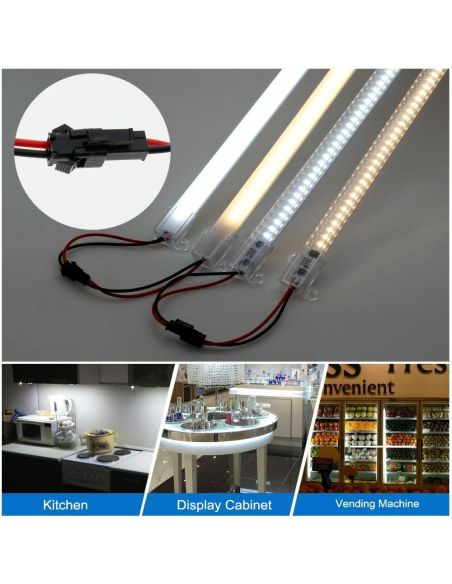 Твърда LED лента за дискретно осветление под шкаф