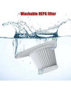 Мощна 120W прахосмукачка за дома и колата с Hepa филтър 2