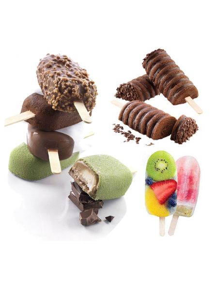 Силиконова форма за сладолед и popsicles - Classic