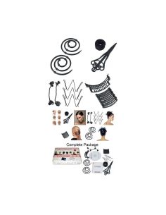 Комплект за професионални прически Hairagami Total Hair Makeover 12 Piece Kit