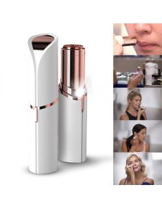 Елегантен и компактен тример за лице и тяло Flawless с форма на червило 2