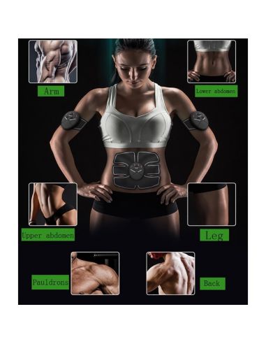 Електростимулатор за стягане на коремни мускули Six pack EMS