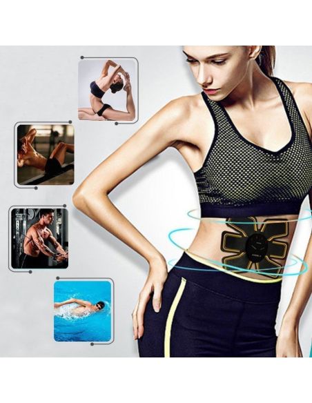 Електростимулатор за стягане на коремни мускули Six pack EMS