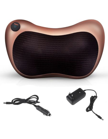 Магнитна масажираща възглавница Шиацу масаж за гръб, врат и рамене Massage Pillow