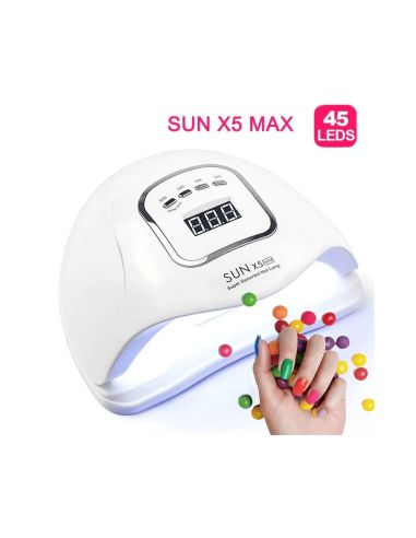 UV LED лед лампа за маникюр, лампа за гел лак SUN X5 MAX 150W