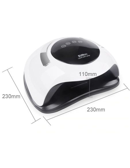 Професионална лампа за маникюр Sun BQ-5T, 120 W