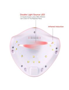 UV LED печка за маникюр със сензорно включване и изключване 2