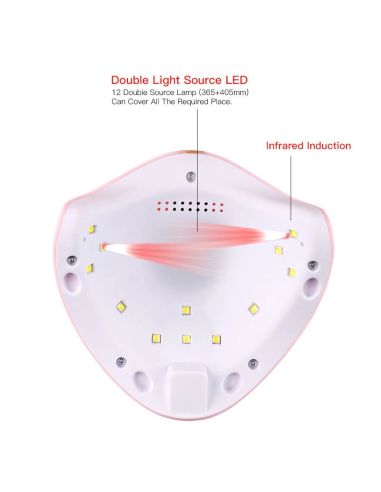 UV LED печка за маникюр със сензорно включване и изключване