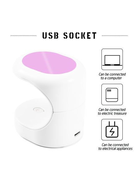 Мини лед лампа за маникюр 16W UV LED