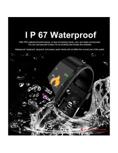 Фитнес гривна Fitness Tracker с часовник