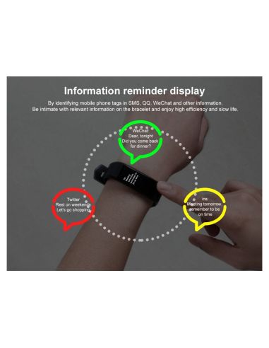 Фитнес гривна Fitness Tracker с часовник