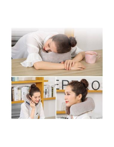 Масажираща възглавница за пътуване и почивка U-pillow