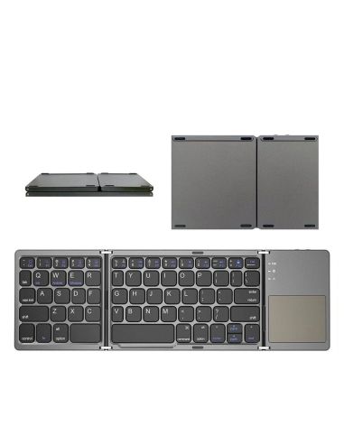 Безжична сгъваема клавиатура със сензорен панел за IOS Android Samsung Windows Ipad Tablet Notebook