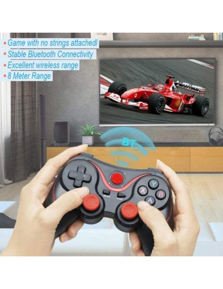 Джойстик за телефон iOS, Android, Windows, Безжичен, Блутут