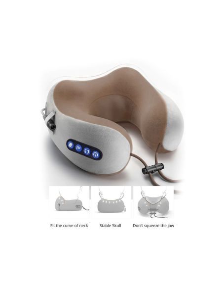 Масажираща възглавница за пътуване и почивка U-pillow