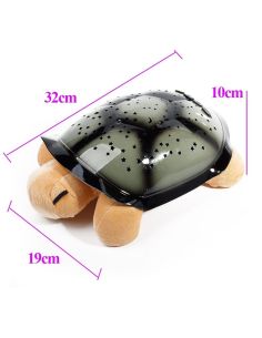Детска нощна лампа проектираща съзвездия Turtle life, Костенурка