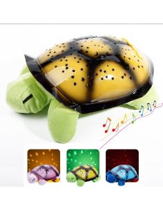 Детска нощна лампа проектираща съзвездия Turtle life, Костенурка 2