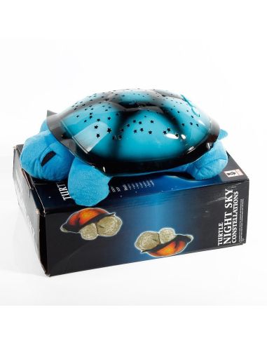 Детска нощна лампа проектираща съзвездия Turtle life, Костенурка