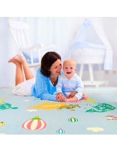 Детски двулицев килим/подложка за игра 2
