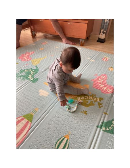 Детски двулицев килим/подложка за игра