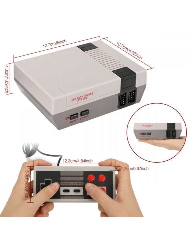 Мини игрална TV конзола с 620 игри