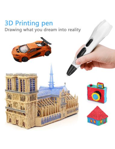 Цветен пълнител за 3D писалка комплект от 12 или 18 цвята