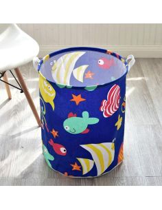КРЪГЪЛ ДЕТСКИ КОШ ЗА ИГРАЧКИ