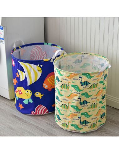 КРЪГЪЛ ДЕТСКИ КОШ ЗА ИГРАЧКИ