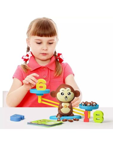 Игра за смятане, игра с цифри, детска везната