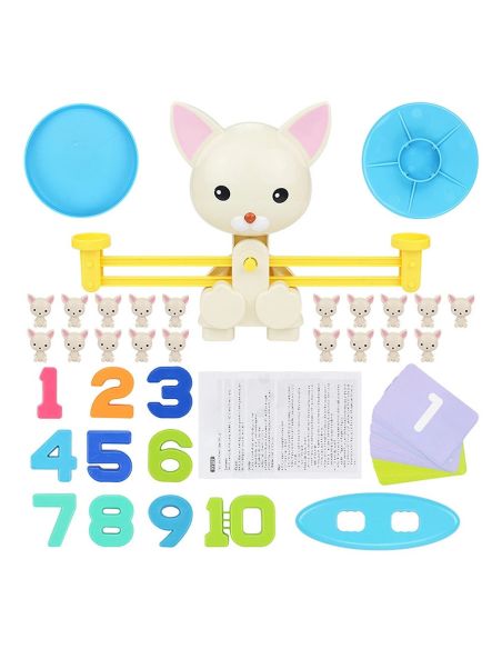 Игра за смятане, игра с цифри, детска везната