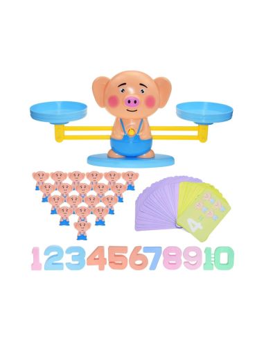 Игра за смятане, игра с цифри, детска везната