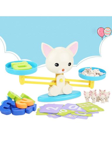 Игра за смятане, игра с цифри, детска везната