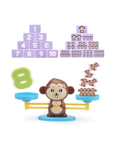 Игра за смятане, игра с цифри, детска везната