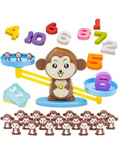 Игра за смятане, игра с цифри, детска везната