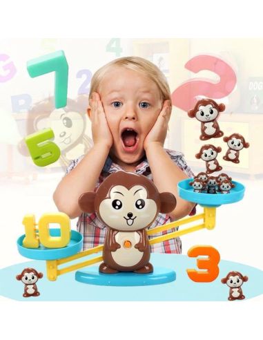Игра за смятане, игра с цифри, детска везната