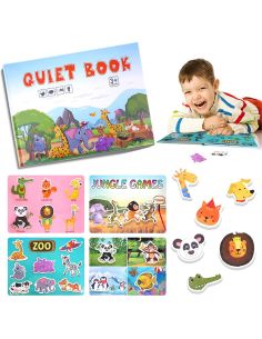 Монтесори книга за деца - QUIET BOOK 2