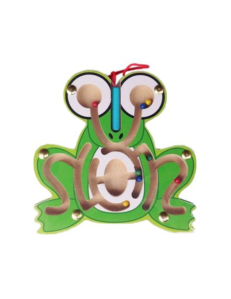 Дървен магнитен лабиринт Tooky Toy