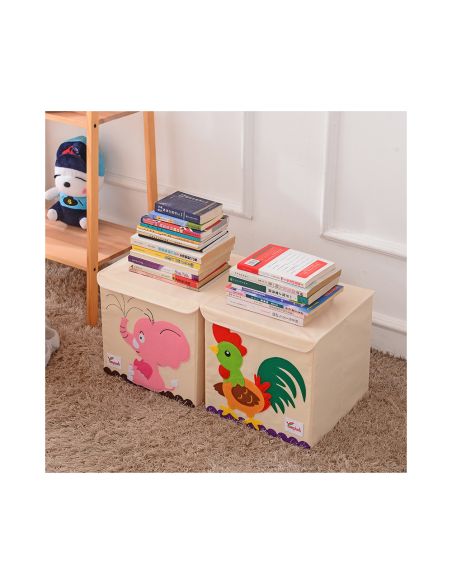 Водоустойчивата кутия за съхранение на играчки с капак