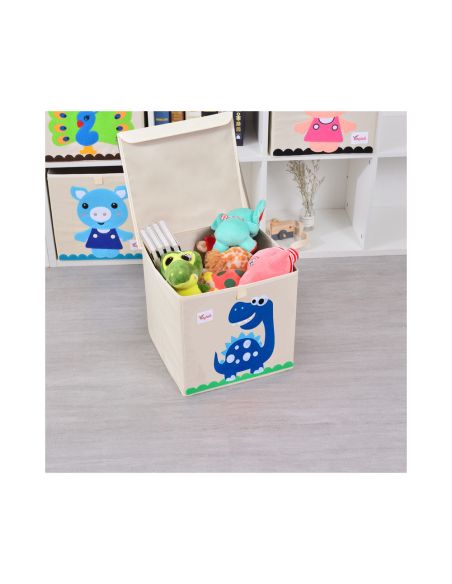 Водоустойчивата кутия за съхранение на играчки с капак