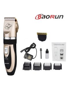 Комплект безжична машинка за подстригване на домашни любимци Baorun