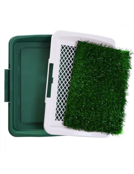 Кучешка тоалетна POTTY PATCH, Решетка и изкуствена трева