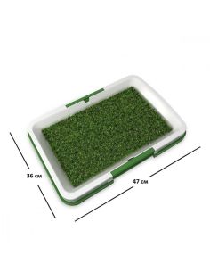 Кучешка тоалетна POTTY PATCH, Решетка и изкуствена трева 2