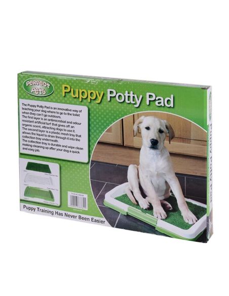 Кучешка тоалетна POTTY PATCH, Решетка и изкуствена трева