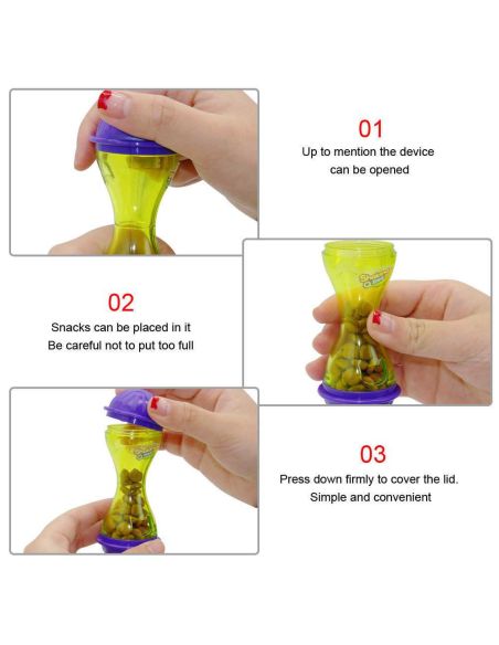 Интерактивна играчка за котки и кучета, пумпал с храна
