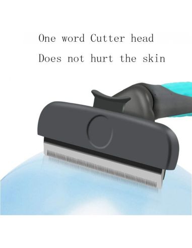 Четка Furminator за Къса и Дълга козина на кучета и котки