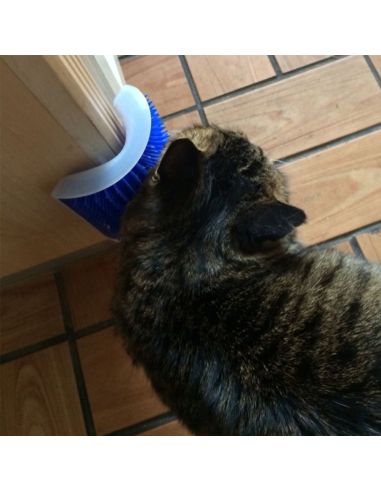 Четка ъглова за котки на котка, масажор